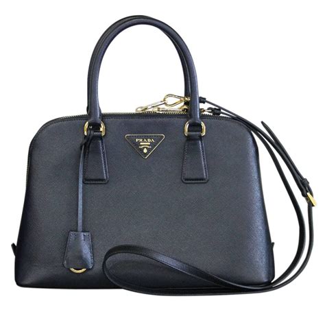 prada saffiano double tote black|prada saffiano tote used.